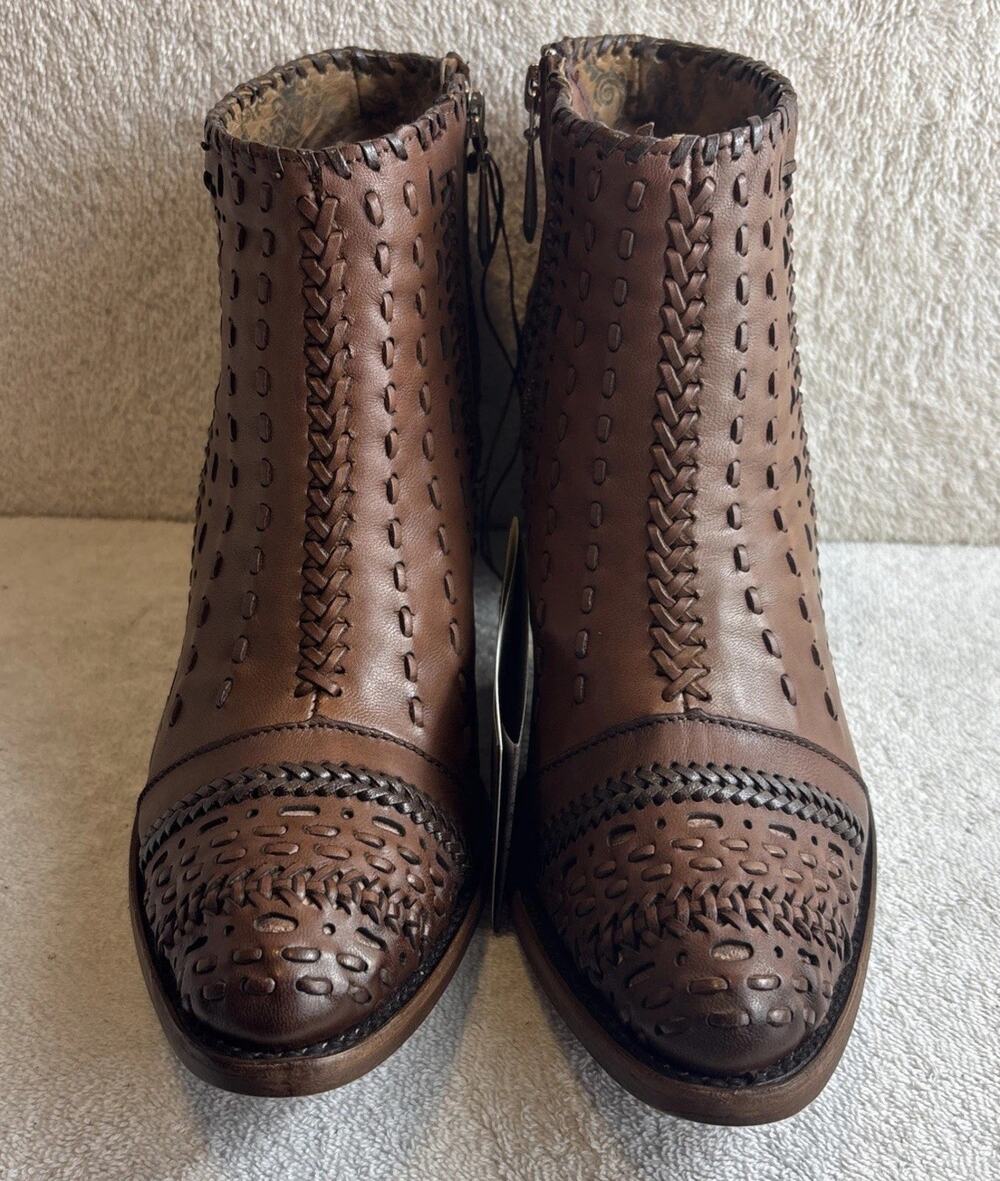 Cuadra Woman Leather Ankle Boots - Handmade by Cuadra Boots Size 10 M 66567